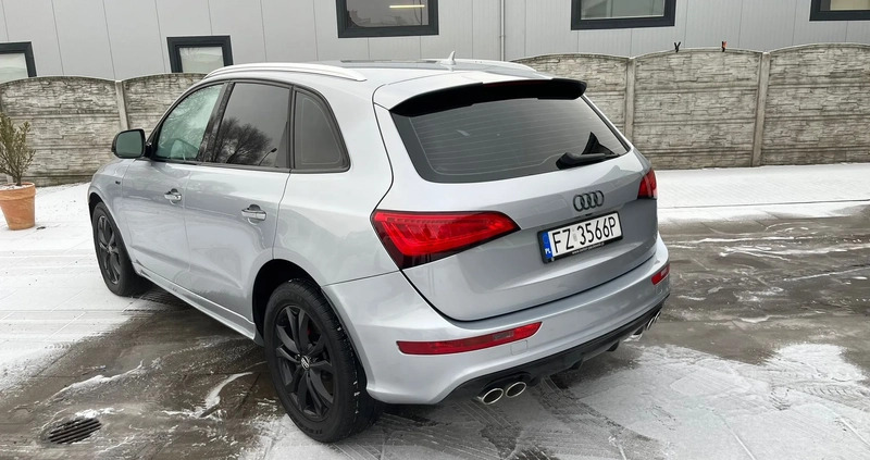 Audi SQ5 cena 109900 przebieg: 165000, rok produkcji 2015 z Góra małe 326